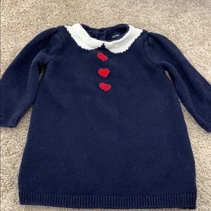 Baby Sweater dress/tunic 6-12m
